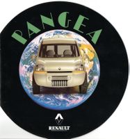 Concept Car Renault Pangea - Original-Prospekt