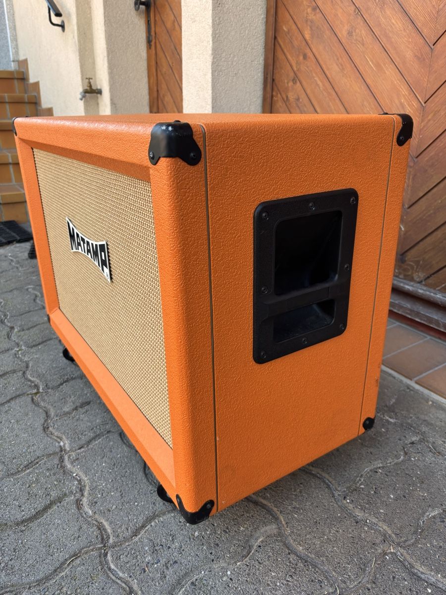 Strumenti musicali: Baffle Matamp 2x12 Greenback Orange – Usato da Yverdon-les-Bains venduto da DoctorGuitar 4