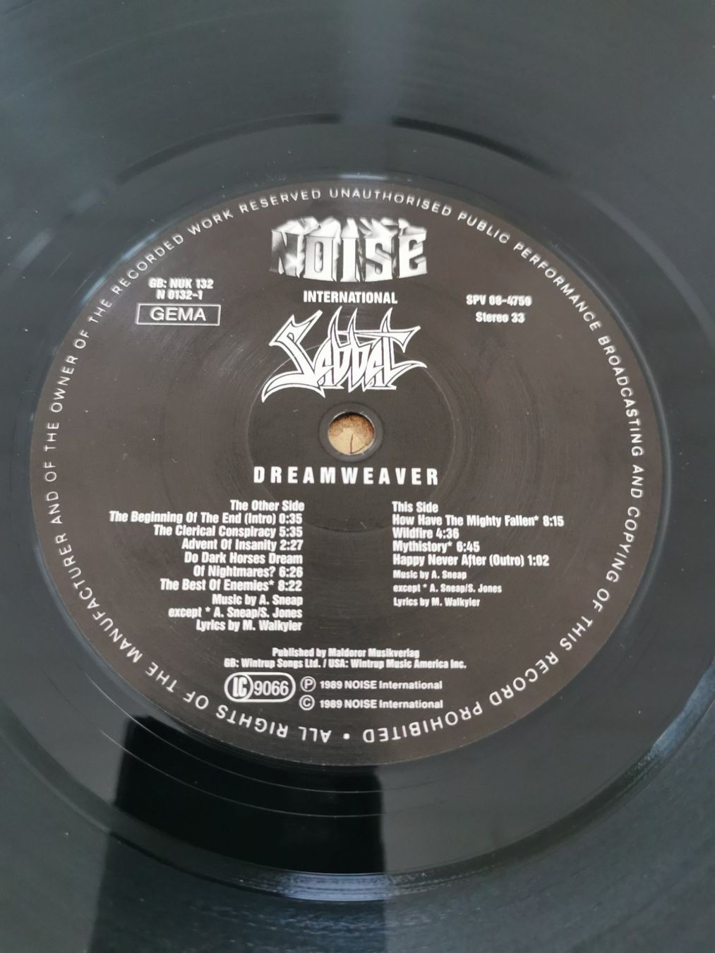 Dischi in vinile: SABBAT - Dreamweaver - Schallplatte - Thrash Metal – Usato da St.Gallen venduto da Tamal0204 3