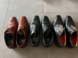 Schuhe Business exclusiv Marken 4 Paar - Gr. 43