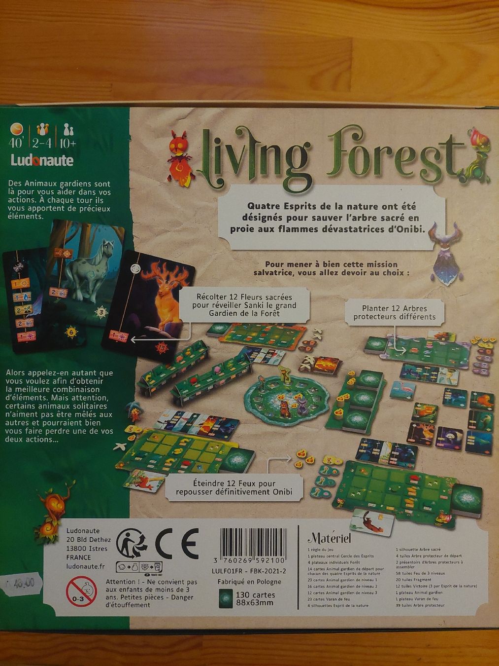 Giochi: Living Forest - Jeu de société comme neuf, complet! – Nuovo (secondo la descrizione) da Neuchâtel venduto da luc_qr2r 3