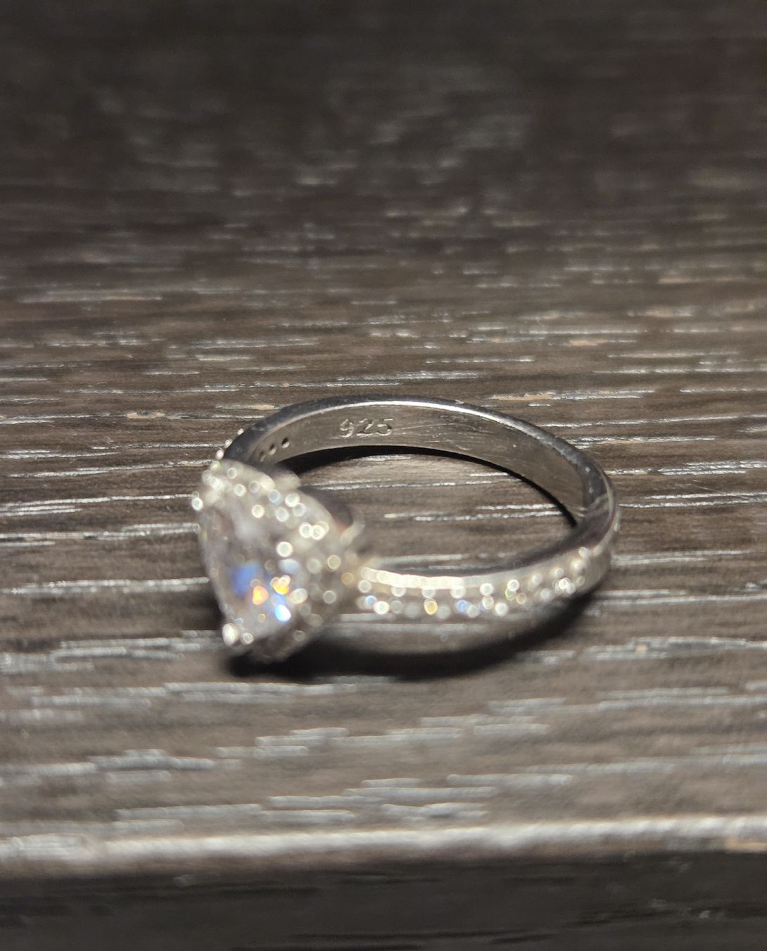 Anelli: Romantischer Herz Ring, 925 Silber, Zirkonia  – Nuovo (secondo la descrizione) da Bazenheid venduto da Han_06 1