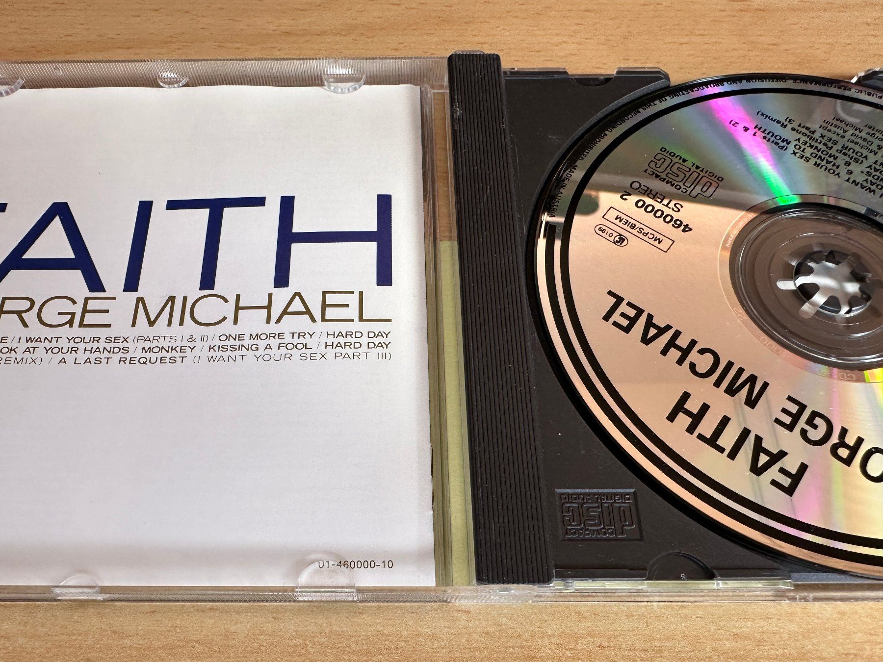 CD: George Michael – Faith – Usato da Rikon im Tösstal venduto da Alpenmutz 2