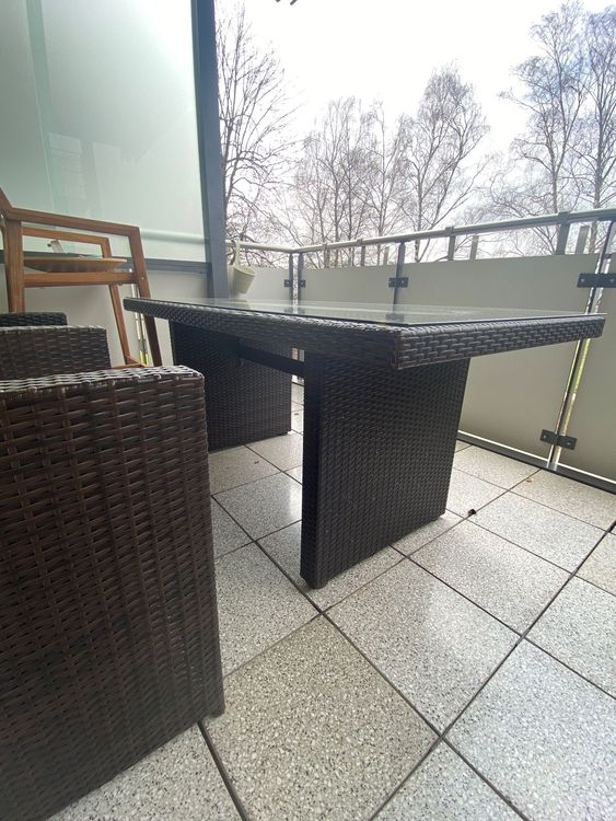Balkon Tisch mit zwei Stühle Kaufen auf Ricardo