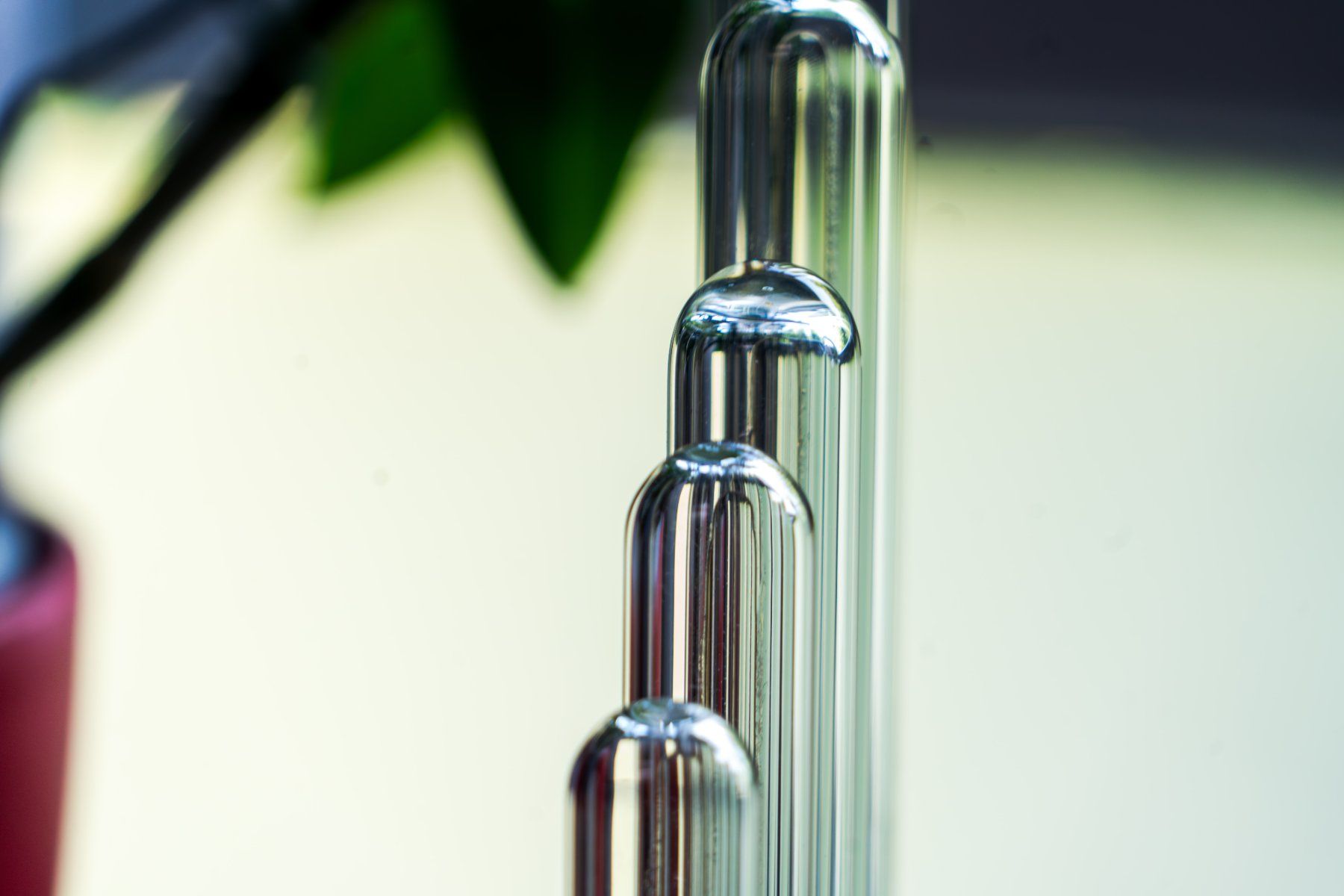 Strumenti musicali: Glas-Panflöte mit Koffer – Usato da Unterseen venduto da Panini56 3