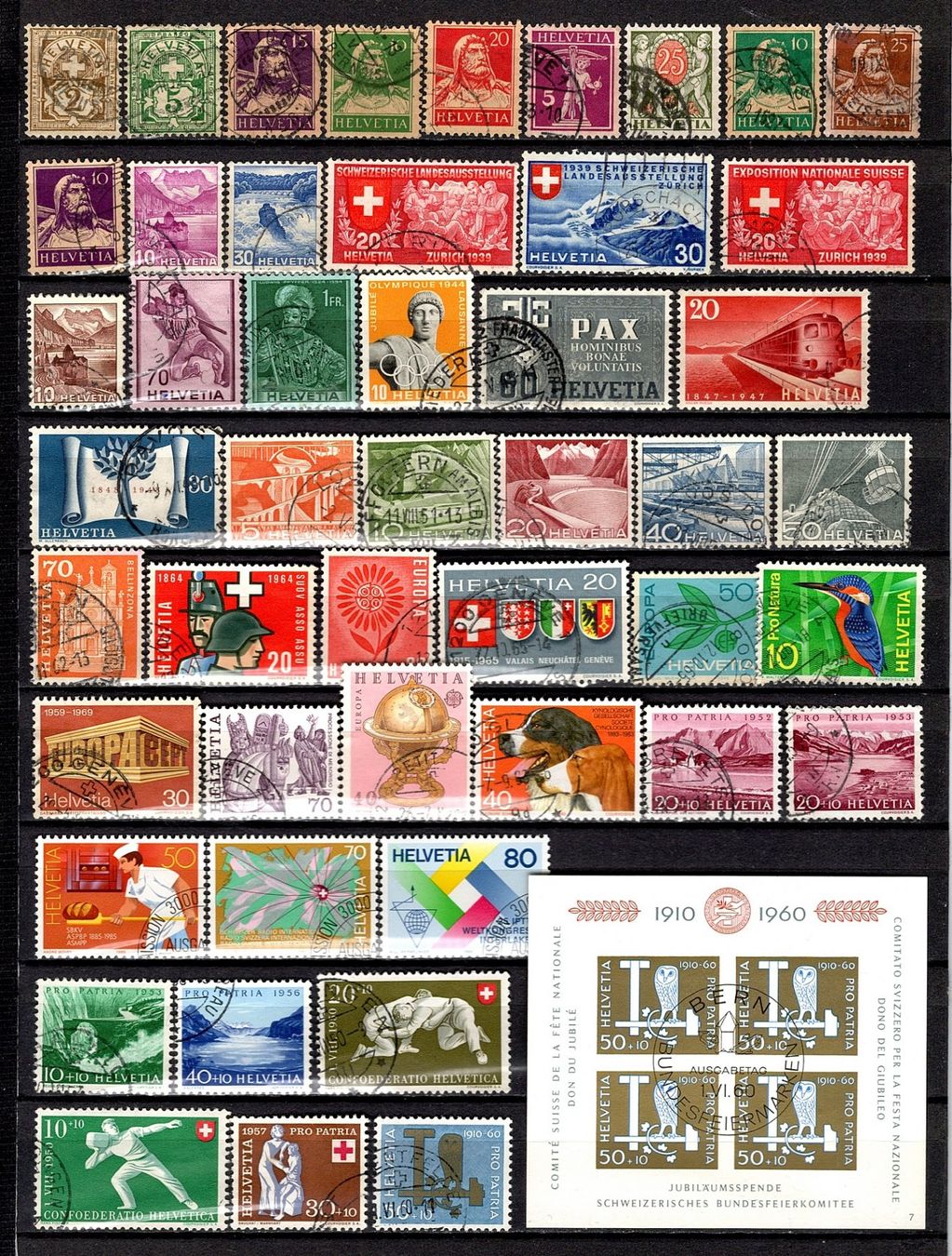 Tous les timbres: Sammlung Schweiz (911) – D'occasion à Burgdorf par blinky01 2