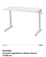 Vendo scrivania Ikea regolabile