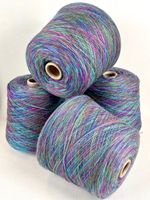 100% SHETLAND 7.20fr - 100g Strickmaschine Konenwolle