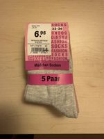 5 Paar Mädchen Socken, Grösse 23-26, Neu & ungetragen!