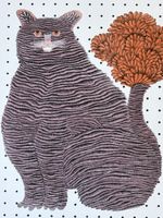 Lithographie chat signée et numérotée édition limitée