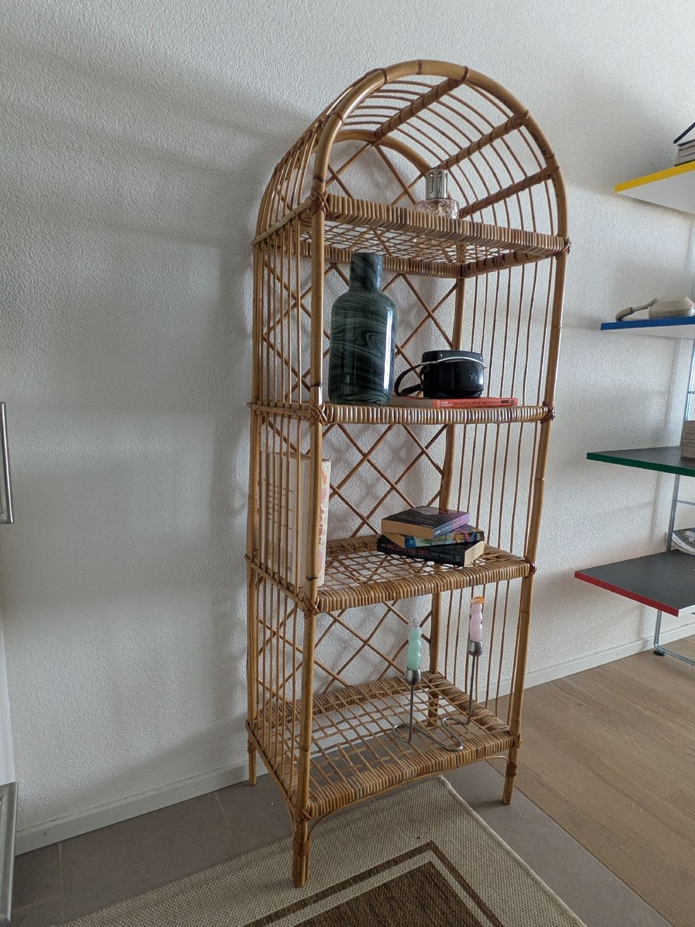 Regale: Rattan-Regal – Gebraucht aus Basel von cgmk98 1