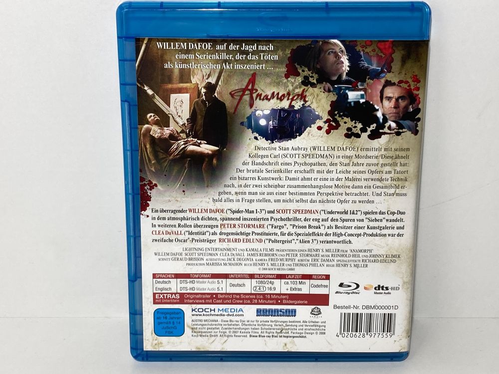 Anamorph - Die Kunst zu töten Blu Ray 2
