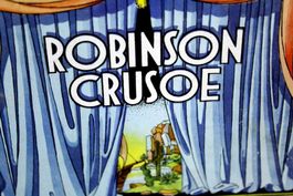 Prächtig & Selten: WILLI GAUCHEL - Robinson Crusoe von 1950