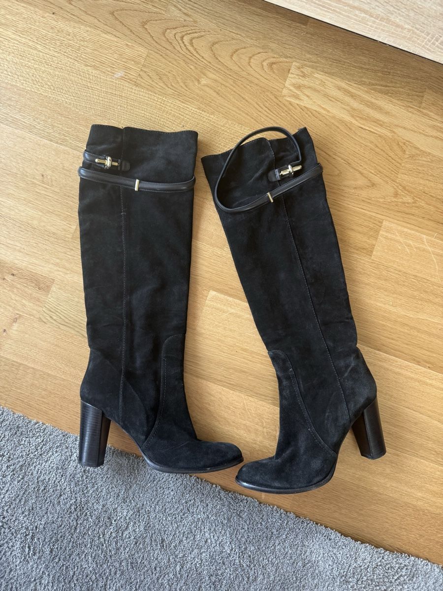 Damenschuhe: Bottes Poletto noir Suède taille-40 – Neu (gemäss Beschreibung) aus Genève von iry_67wr 1