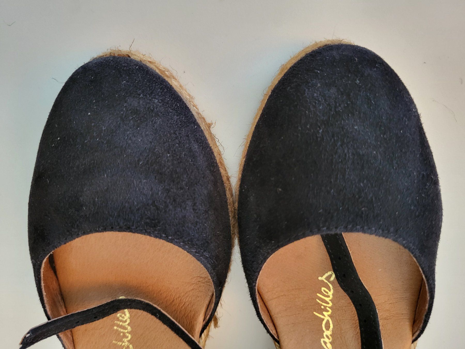 Scarpe da donna: Espadrilles Damen, Gr. 39 - Schwarz, Wildleder – Usato da Baar venduto da clar6 3
