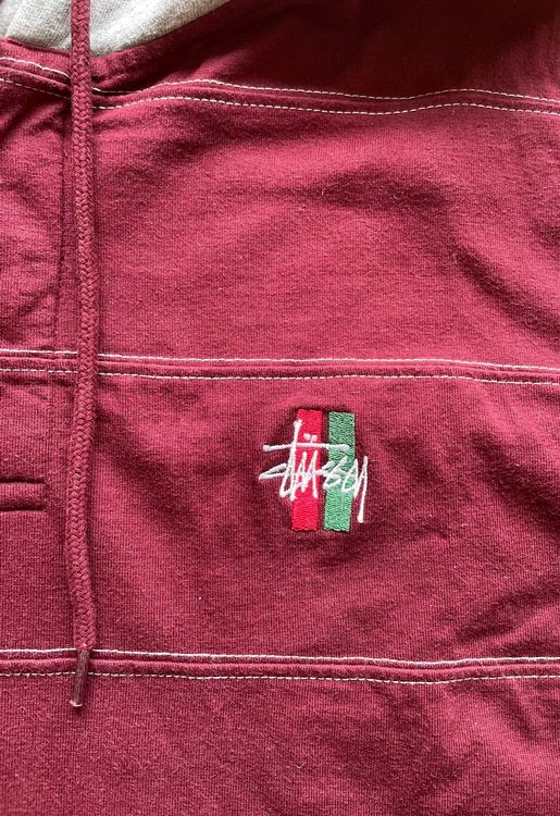 Pull a capuche bordeaux Stussy S homme Comprare su Ricardo