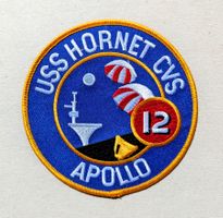 Patch "APOLLO / USS HORNET CVS 12", Schulter
