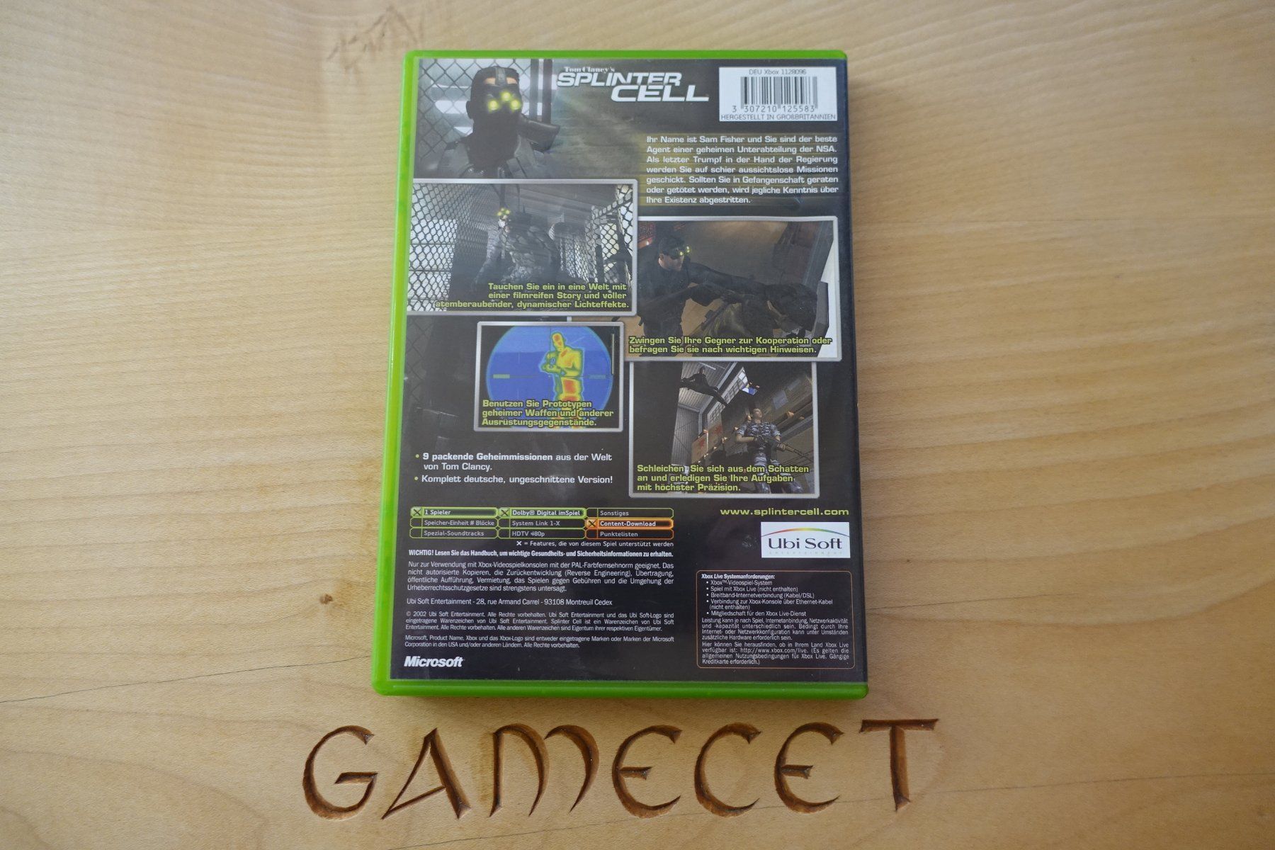 Microsoft Jeux: Tom Clancy's Splinter Cell – D'occasion à Steinach par Gamecet 2