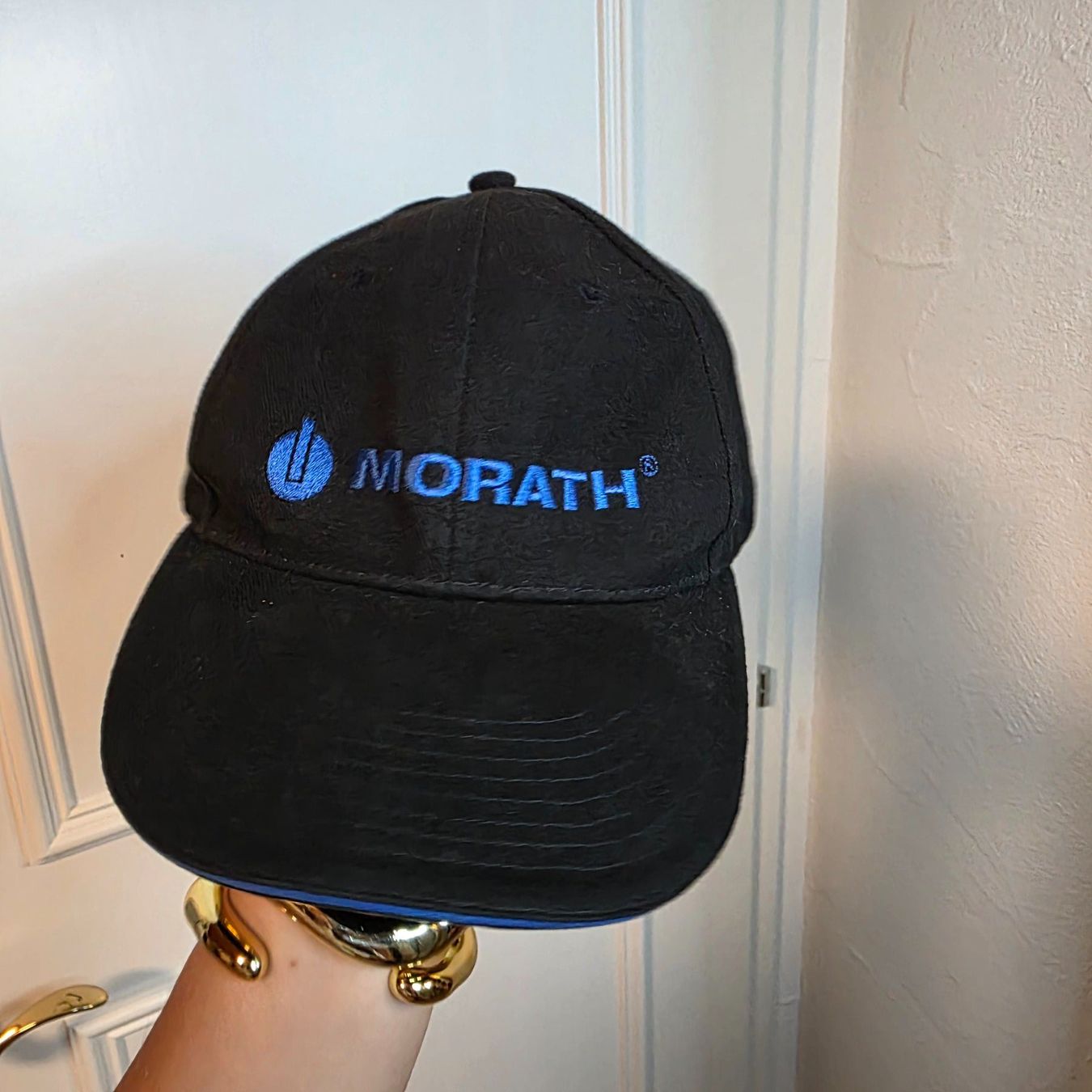 Copricapi, berretti & cappellini: Morath Cap Basecap 100% Baumwolle Schwarz Blau – Usato da Wald ZH venduto da CapLux