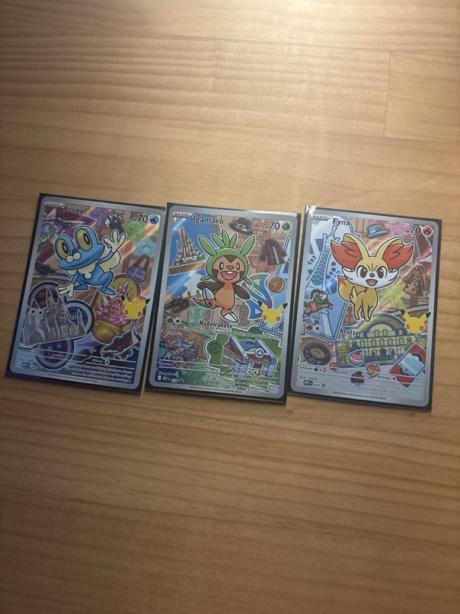 Pokémon Carte collezionabili: Starter-Trio Gen 6, Near Mint – Usato da Bern venduto da Pokescherti