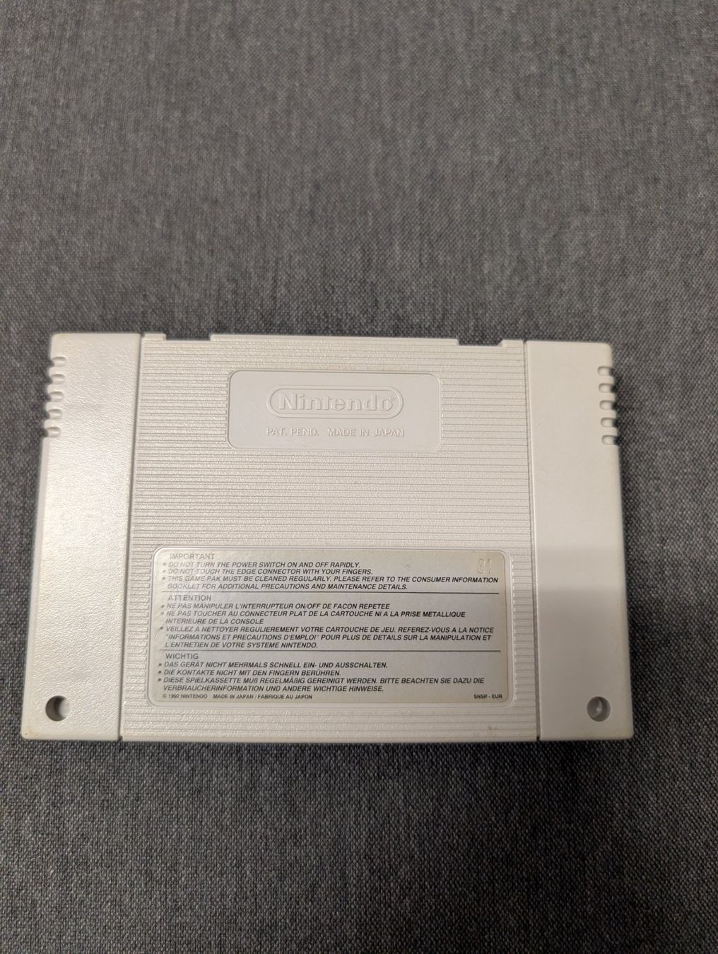 Giochi: Mr. Do super Nintendo – Usato da Giubiasco venduto da Ticinerd 1