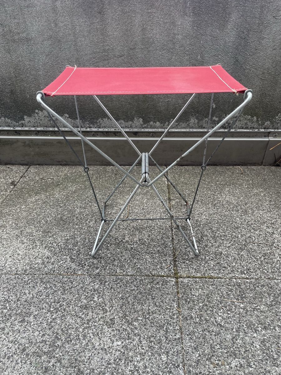 Sgabelli: Tabouret Pliable Vintage – Usato da Vallamand venduto da Bricbracbroc82 2