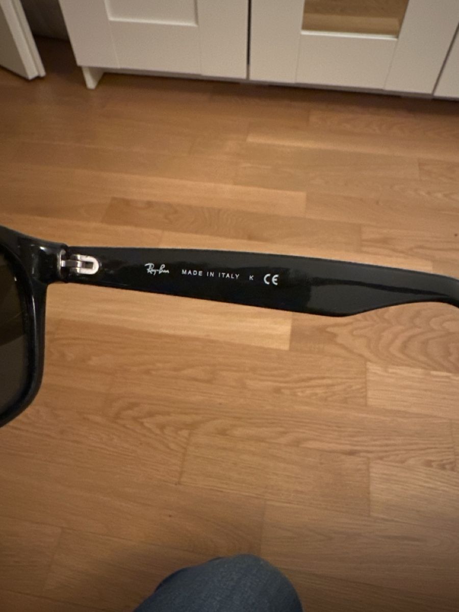 Ray-Ban Brillen & Gläser: Ray-Ban Wayfarer noires, authentiques – Gebraucht aus Châtelaine von mey_l2w9 3