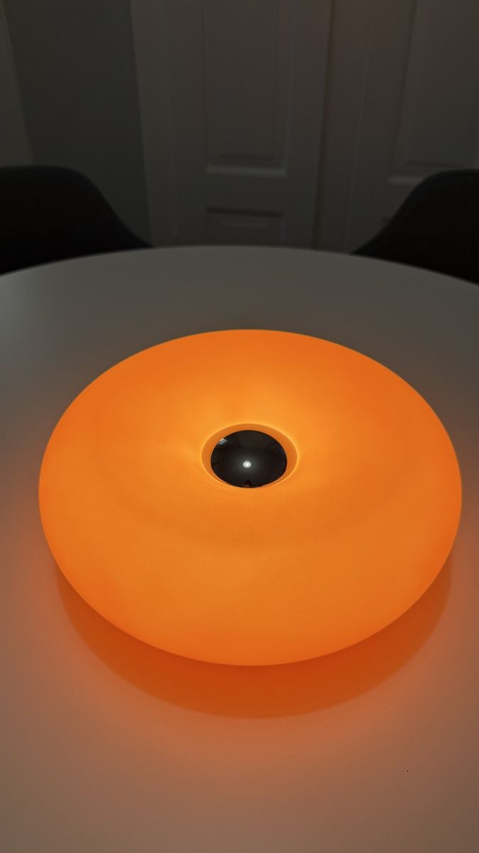 Lampes: LED Tischleuchte rund orange – Neuf (Voir description) à Zürich par Julia_Ch 2