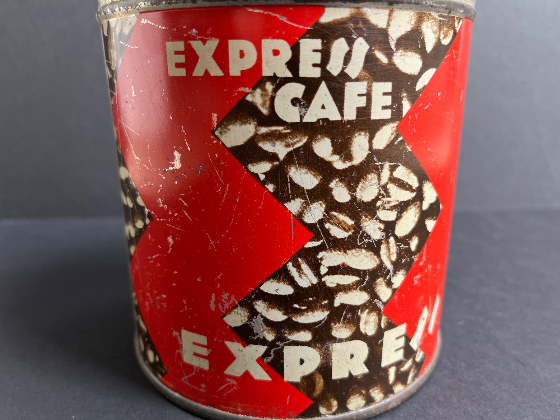 Barattoli: Vintage Express Cafe Kaffeedose Blechdose Dose Retro – Usato da Wettingen venduto da Bonanza69 3