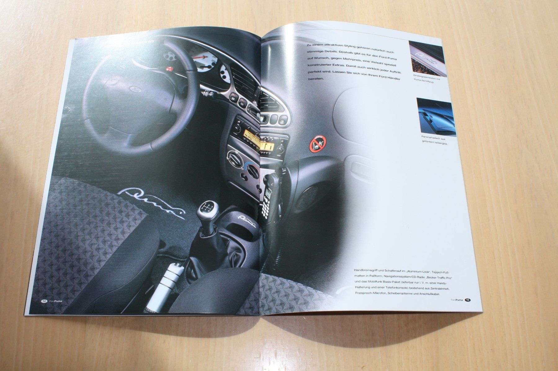 Ford Documenti: Ford Puma Prospekt 8/1999 – Usato da Wikon venduto da erwin400 7