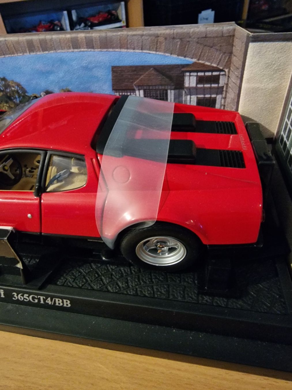 Kyosho Modellini d'auto: Ferrari 365 GT4 BB Kyosho Rot – Nuovo (secondo la descrizione) da Sisikon venduto da Hippiegv 4
