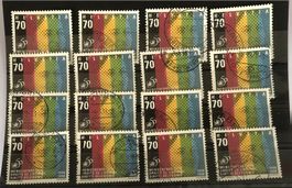 Nr.961  50  Jahr Menschenrechte mit Stempel