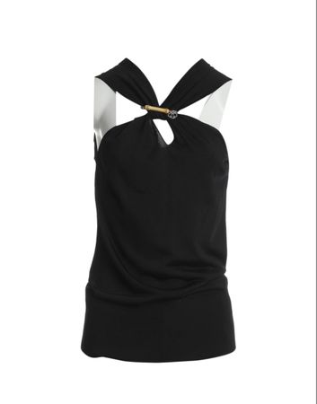 Top élégant Gucci avec broche Bambou & Charm GG – Taille M