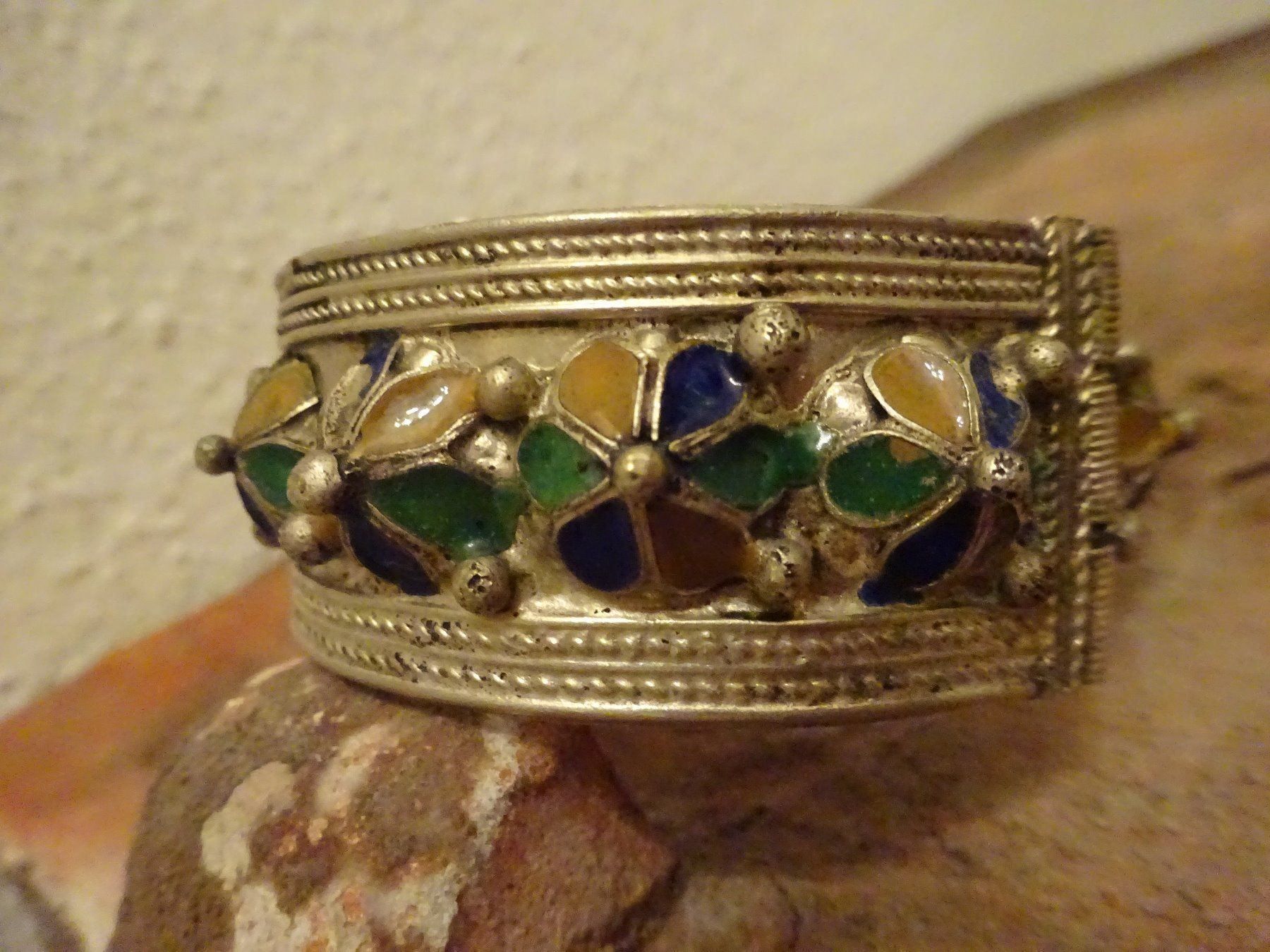 Bracciali & Braccialetti: Armreif Marokko Emaille Cloisonné – Usato da Esslingen venduto da FetteSchnecke 2