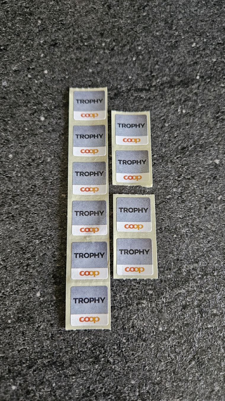 Coop Raccolte di bollini & punti: 10x Sticker Coop Trophy – Nuovo e nell'imballaggio originale da Lyss venduto da Janine_z23