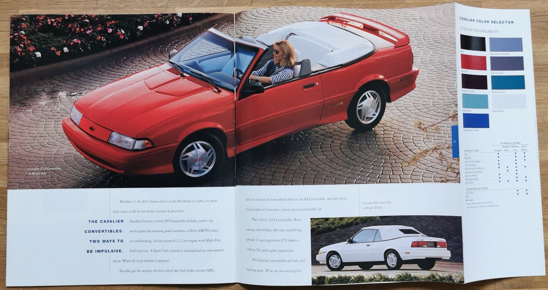 Chevrolet Documenti: CHEVROLET CAVALIER 1994 – Nuovo (secondo la descrizione) da huenenberg venduto da Suizofelize 7