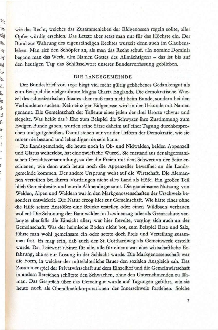 Libri: Thürer Georg, Bundesspiegel – Usato da Sarnen venduto da Livres 3