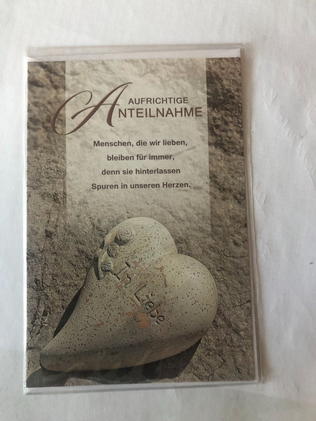 Cartoline: Trauerkarten – Nuovo e nell'imballaggio originale da Feuerthalen venduto da Sct3