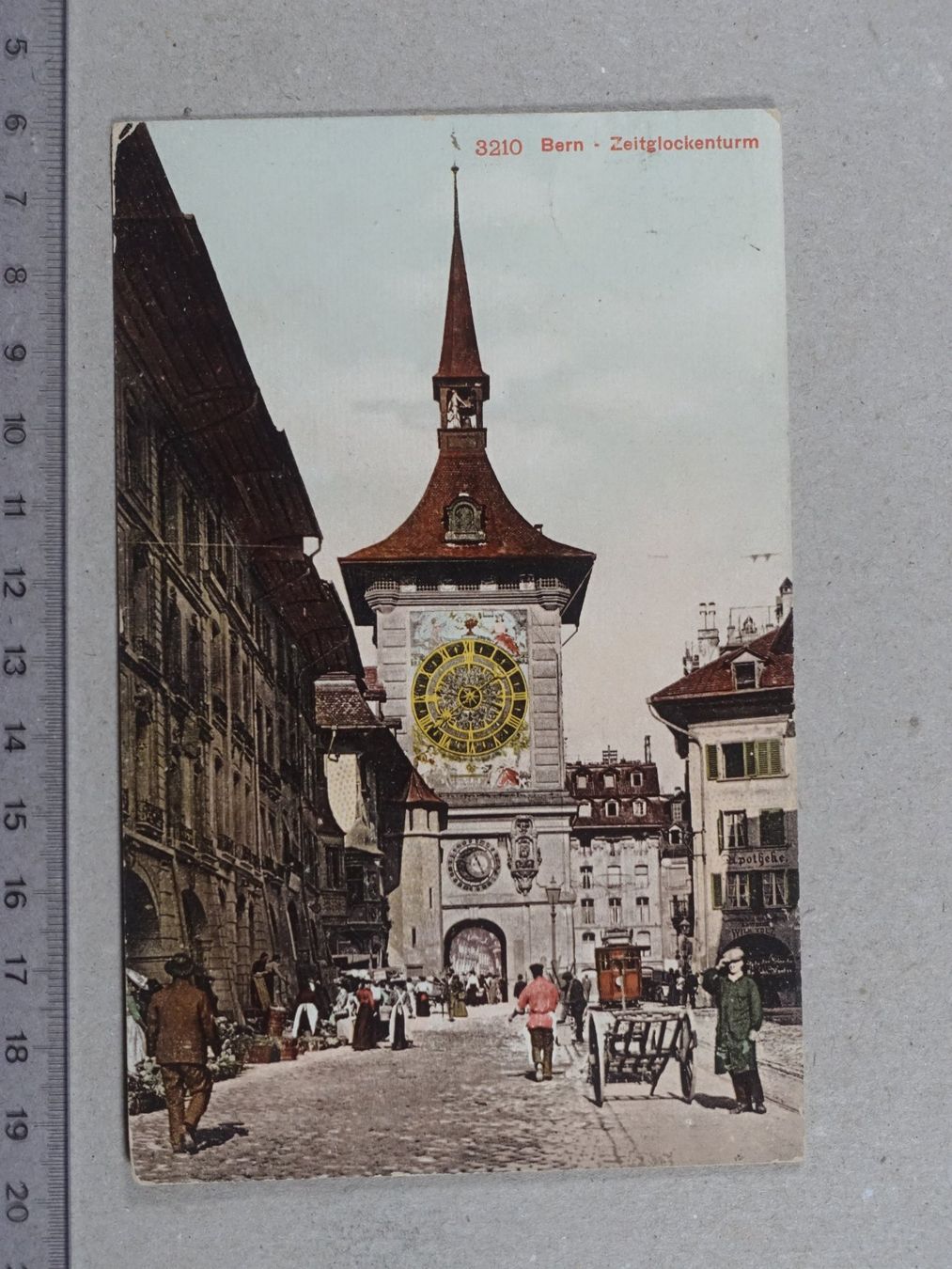 Cartoline postali: Bern, 1918, Zeitglockenturm – Usato da Lenzburg venduto da fh1