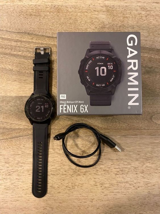 Garmin Fenix 6 pro inkl. TOPO Switzerland Karte Kaufen auf Ricardo