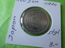 Japan 1970, 100 Yen    stgl