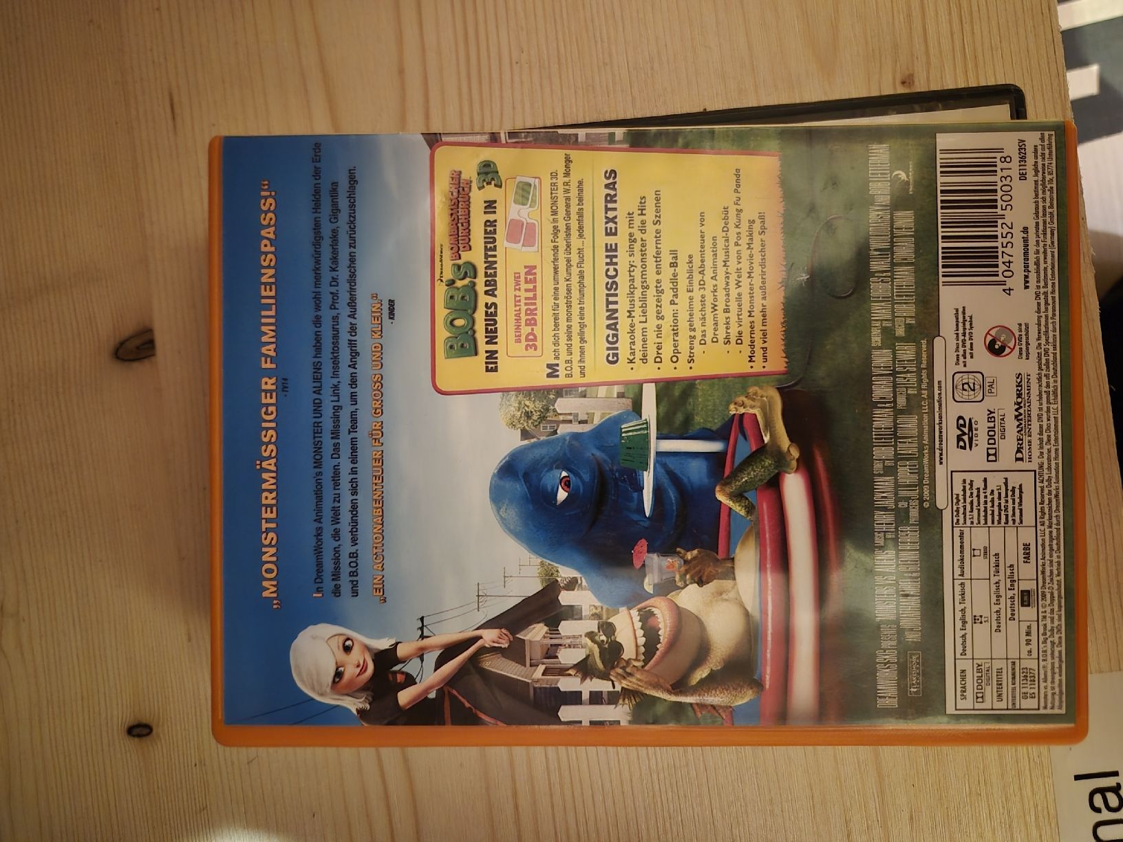 Tutti i DVDs: Monster vs Aliens DVD – Usato da Aedermannsdorf venduto da Saemi_19 1