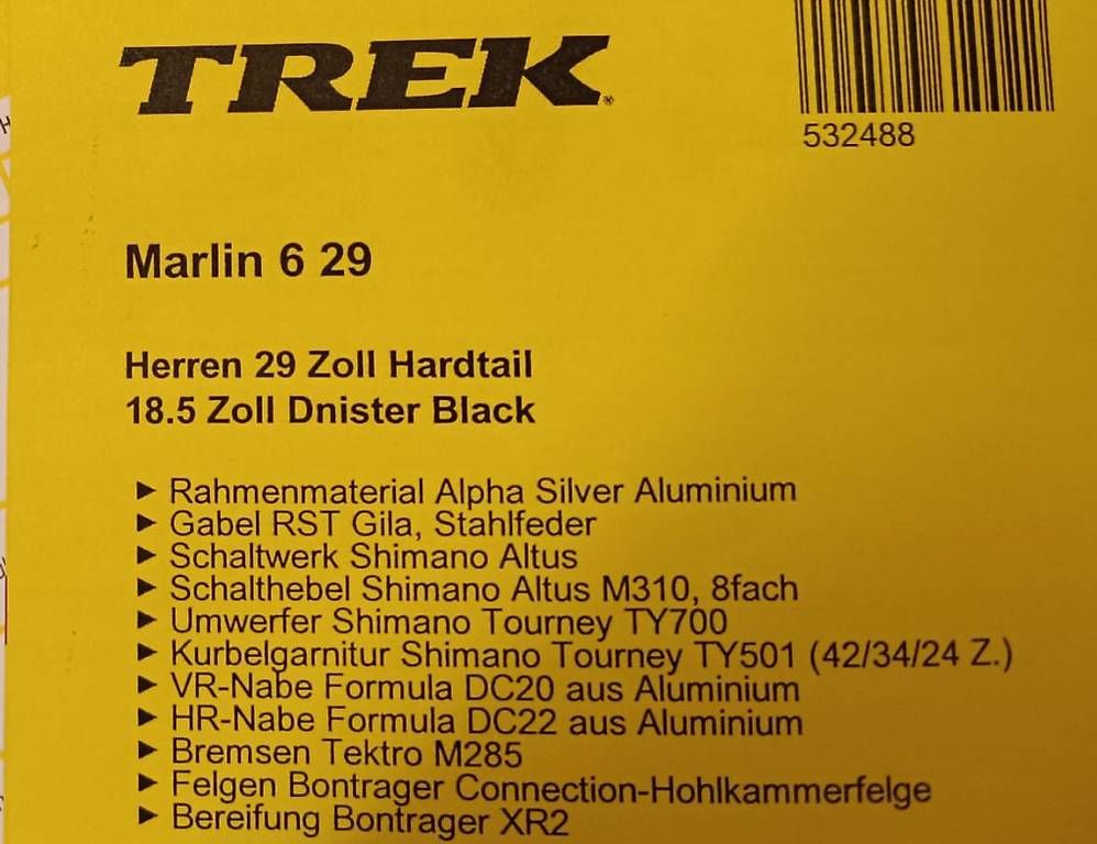 Velos: Trek Fahrrad Marlin 6 – Gebraucht aus Rothrist von kul_gj8y 4