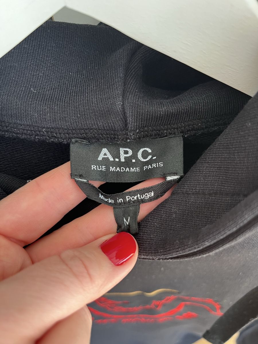 Apc Maglioni & Felpe: A.P.C. Dragon Hoodie schwarz, Gr. M – Usato da Küsnacht ZH venduto da madrilena77 2