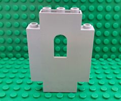 LEGO Classic Mauerteil hell grau 2x5x6 mit Fenster