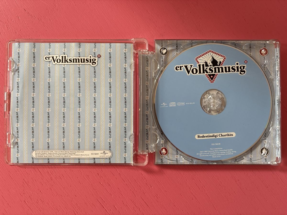 CD: Various Artists - ErVolksmusig/Bodenständige Charthits – Usato da Lützelflüh-Goldbach venduto da Deiv4 2