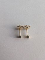 Ohrstecker / Ohrringe – 925 Silber vergoldet (gestempelt)