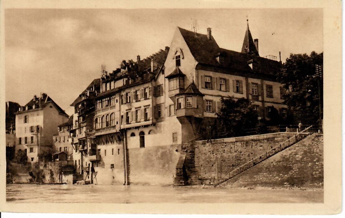 Ansichtskarten: Basel - Seidenhof – Gebraucht aus Hochdorf von Ziegel-16