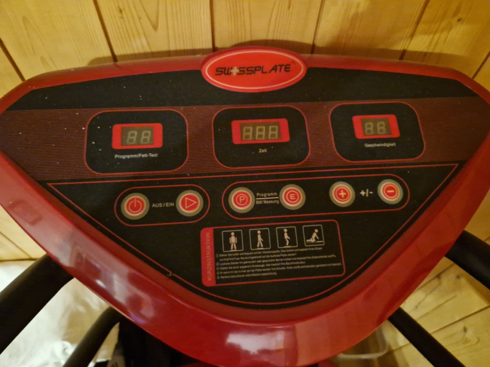 Swissplate Hometrainer: Swissplate Vulkan Vibrationsplatte – Usato da Wimmis venduto da traubenq 2