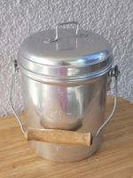 🇨🇭 Vintage Milchkessel Aluminium prima Zustand 